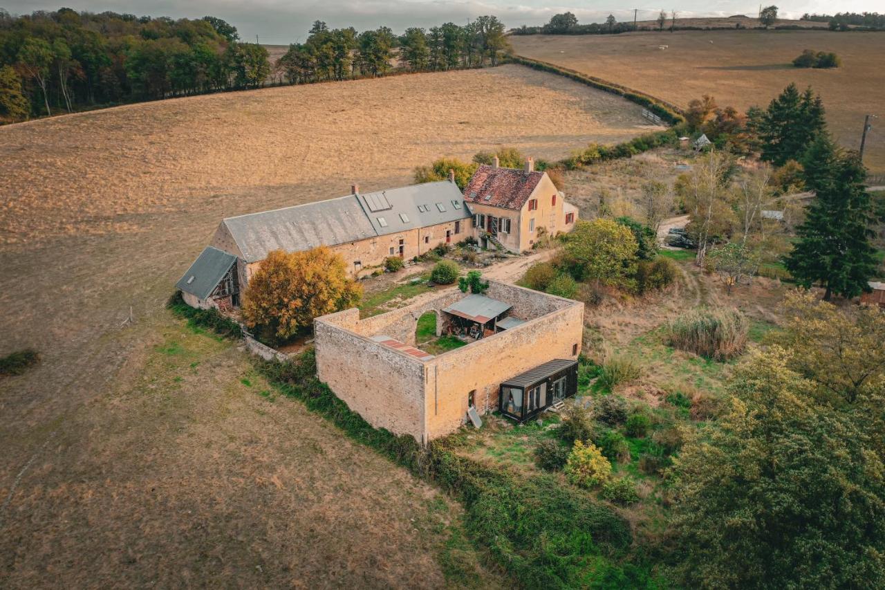 Tiny House Morvan Bourgogne Nature - 2H De Paris Bussieres  外观 照片