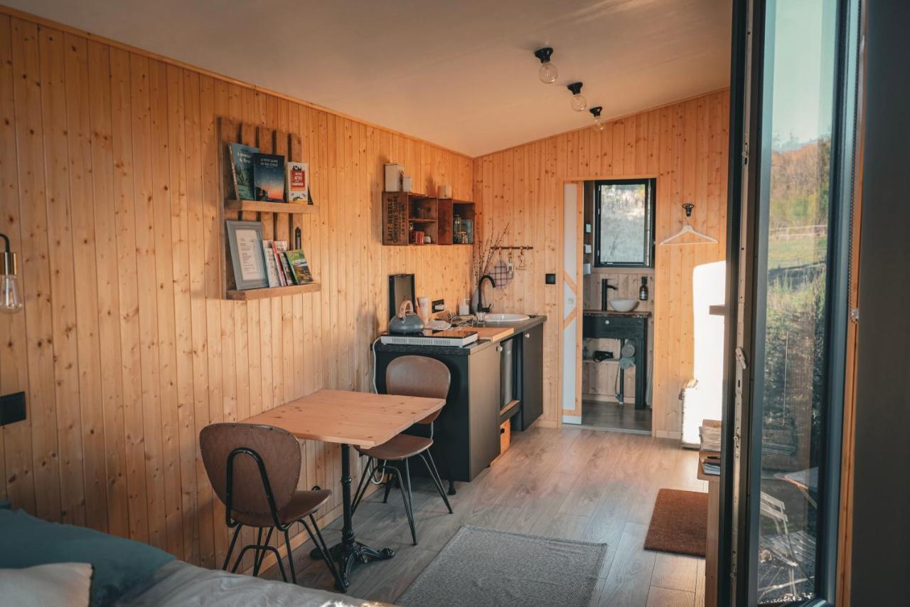 Tiny House Morvan Bourgogne Nature - 2H De Paris Bussieres  外观 照片